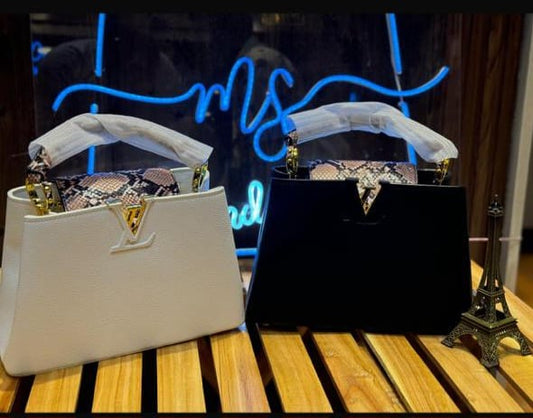 Louis Vuitton Capucines Bag (black)
